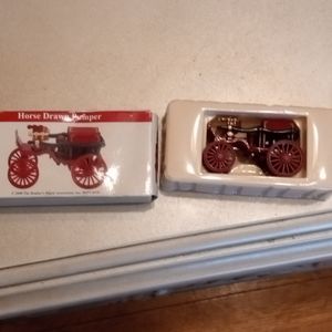 Vintage horse drawn pumper 23 yrs old